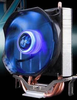 Процессорный охладитель Zalman CNPS7X LED оказался тише, чем ожидалось