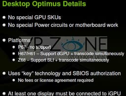 NVIDIA готовит вариант технологии Optimus для настольных систем