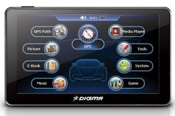 Новый навигатор Digma DS502N на базе GPS-процессора SIRF ATLAS V