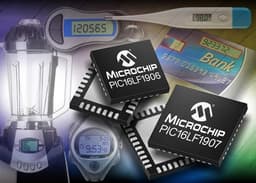 Микроконтроллеры Microchip PIC16LF190X характеризуются сверхмалым энергопотреблением