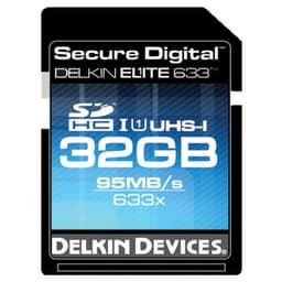 $440 — цена быстрой и емкой карточки памяти SDHC Delkin Elite 633 UHS-I