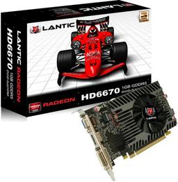 3D-карты Lantic HD 6670 1GB GDDR5 и HD 6570 1GB DDR3 охлаждает «Ихтиозавр»