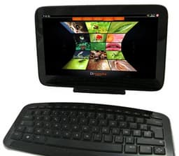 Планшет Evigroup SmartPaddle комплектуется клавиатурой Microsoft Arc и работает под управлением Windows