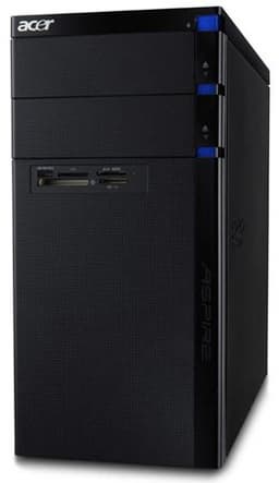 Настольный ПК Acer Aspire M3920 на процессоре Intel Sandy Bridge заключен в корпус с лаконичным оформлением