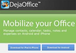 Вышло обновление DejaOffice для Android