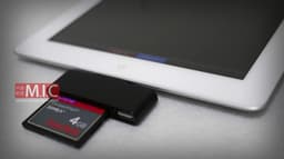 В продажу поступил картовод CompactFlash для iPad