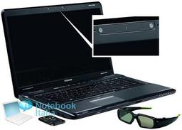 Экраны ноутбуков Toshiba 3D Satellite P770 и P775 поддерживают кадровую частоту 120 Гц