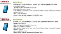 Планшет Toshiba с ОС Android 3.0 получит название ANT и будет стоить $450?