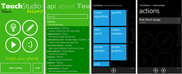 Microsoft выпустила TouchStudio для смартфонов под управлением Windows Phone 7