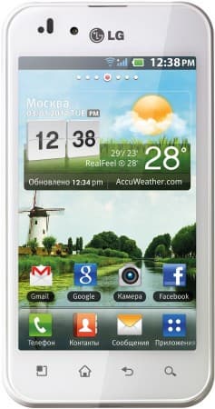 LG OPTIMUS BLACK – теперь в белом цвете 