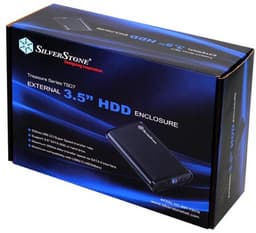 Корпус для внешнего накопителя SilverStone Treasure TS07 оснащен интерфейсом USB 3.0