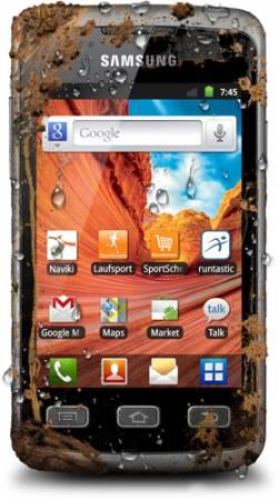 Смартфон Samsung Galaxy Xcover не боится пыли, грязи и воды