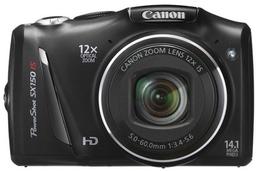 На смену фотокамере Canon PowerShot SX130 IS  пришла SX150 IS