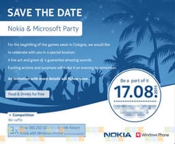 17 августа Nokia представит смартфон под управлением Windows Phone 7?