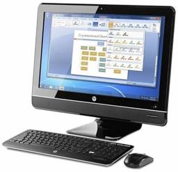 Моноблочный ПК HP Compaq 8200 Elite построен на базе чипсета Q67 Express