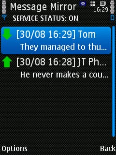 Message Mirror 5.3 — мониторинг сообщений на Symbian
