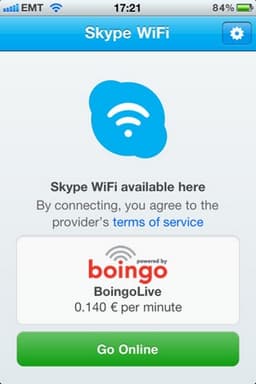 Skype WiFi для iOS позволяет экономить на выходе в Интернет в дороге
