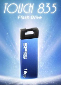 Silicon Power заключает USB-диск Touch 835 в металлический корпус 