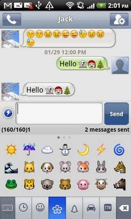 Handcent SMS 5.3.9 — более удобное управление сообщениями на Android