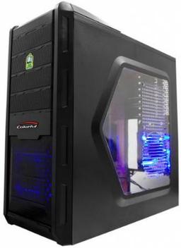 Системная плата в корпусе Colorful Cable-Routing King C2 располагается «вверх ногами»