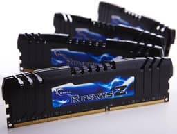 Объем четырехканального набора модулей памяти G.Skill RipjawsZ DDR3-2400 равен 64 ГБ