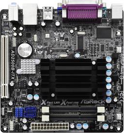 Трио системных плат ASRock типоразмера mini-ITX с процессорами Atom: AD2500B-ITX, AD2700B-ITX и AD2700-ITX