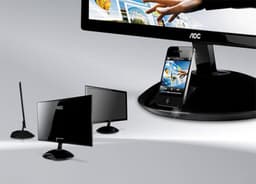 AOC покажет на CES 2012 монитор e2343Fi с интегрированной стыковочной станцией для iPhone и iPod