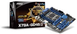 Материнская плата X79A-GD45 (8D) поддерживает установку 128 ГБ оперативной памяти