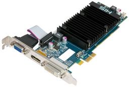 HIS объединяет в 3D-карте Radeon HD 6450 низкопрофильное исполнение, пассивное охлаждение, интерфейс PCI Express x1 и 2 ГБ памяти
