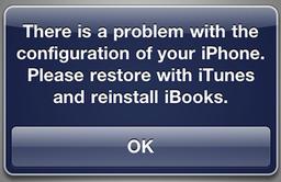 iBooks отказывается работать на взломанных iPhone
