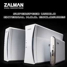 Корпуса для внешних накопителей Zalman ZM-HE250 U3, ZM-HE350 U3 и ZM-HE350 U3E получили интерфейс USB 3.0