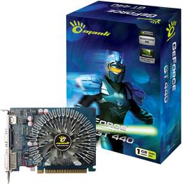 Система охлаждения 3D-карты Manli GeForce GT 440 несколько больше, чем у референсного образца