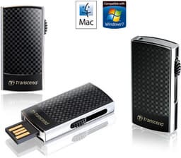 USB-накопитель Transcend JetFlash 560 получил сварной металлический корпус и выдвижной разъем