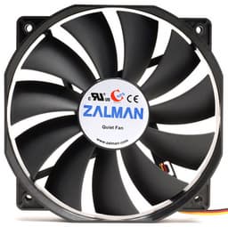 Размеры корпусного вентилятора Zalman ZM-F4 равны 135 х 135 х 25 мм