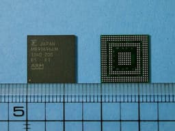 Процессор изображений Fujitsu MB91696AM поддерживает серийную съемку со скоростью 8 кадров в секунду