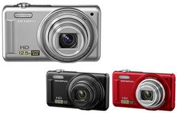 Olympus оснащает камеру VR-320 трансфокатором с ЭФР 24-300 мм и трехдюймовым дисплеем