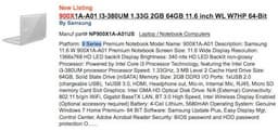 Samsung готовит конкурента младшему MacBook Air