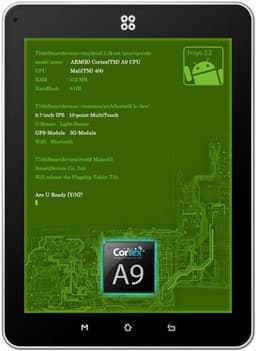SmartDevices Ten — китайский планшет с ОС Android и пьезоэлектрическим сенсорным дисплеем типа IPS