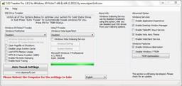 Настройщики: SSD Tweaker v.1.9.4