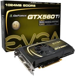 EVGA представила два разогнанных варианта GeForce GTX 560 Ti