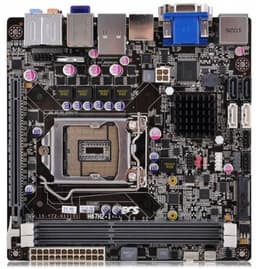 Системная плата ECS H67H2-I обладает слотом Mini PCI-E и встроенным Bluetooth