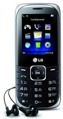 Мультимедийный телефон LG A160: удобство базовых функций