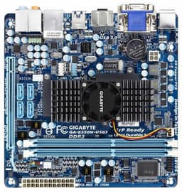 Ассортимент Gigabyte пополнила первая системная плата типоразмера Mini-ITX с APU AMD Fusion