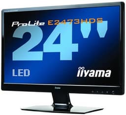 Энергопотребление монитора iiyama ProLite E2473HDS-B1, оснащенного экраном диагональю 23,6 дюйма, составляет 24 Вт