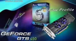 SPARKLE выпускает низкопрофильный вариант 3D-карты GeForce GTS 450