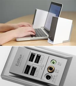 Акустическая система Edifier M20USB оснащена концентратором USB