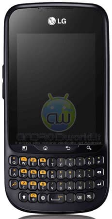 В Италии обнаружился Android-смартфон LG Optimus Pro, оснащенный механической клавиатурой QWERTY