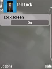 Call Lock для Symbian блокирует клавиатуру во время звонков