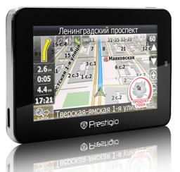 Prestigio запускает серию имиджевых GPS-навигаторов