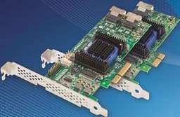 PMC первой выпускает контроллеры SATA/SAS 6 Гбит/с начального уровня с аппаратной поддержкой RAID и кэш-памятью